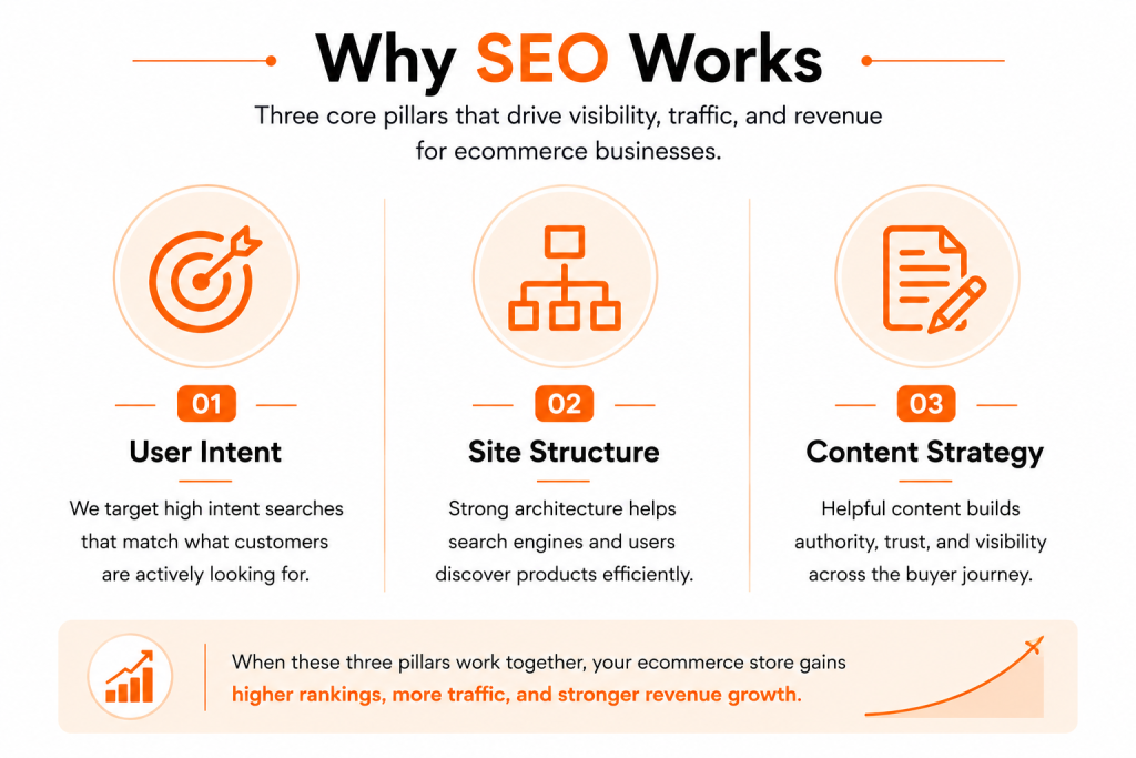 'Why SEO works' infographic